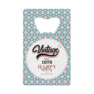  sinds - 1979 creditkaart flessenopener