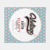  sinds - 1979 fleece deken (Voorkant (Horizontaal))