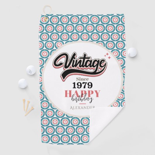  sinds - 1979 golfhanddoek (Insitu)