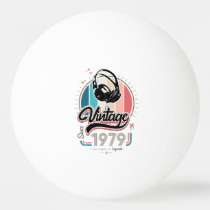 sinds 1979 Hoofdtelefoon Pingpongbal