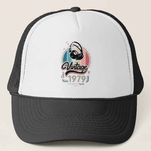 sinds 1979 Hoofdtelefoon Trucker Pet (Voorkant)