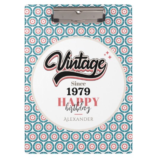  sinds - 1979 klembord (Voorkant)