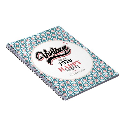  sinds - 1979 notitieboek (Rechterzijde)