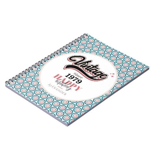  sinds - 1979 notitieboek (Linkerzijde)