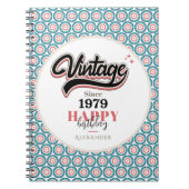  sinds - 1979 notitieboek (Voorkant)