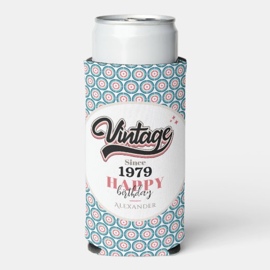 sinds - 1979 seltzer blikjeskoeler (Seltzer Voorkant)