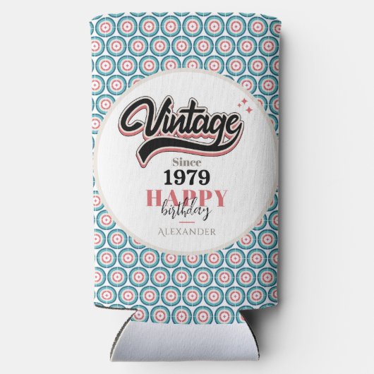 sinds - 1979 seltzer blikjeskoeler (Achterkant)