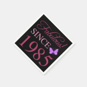 Sinds 1985 is het 40 jaar servet (Hoek)