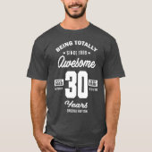 Sinds 1989 Geweldige 30 jaar T-shirt (Voorkant)