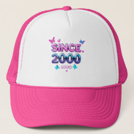 Sinds 2000 – Y2K Retro Aesthetische Typografie Ont Trucker Pet