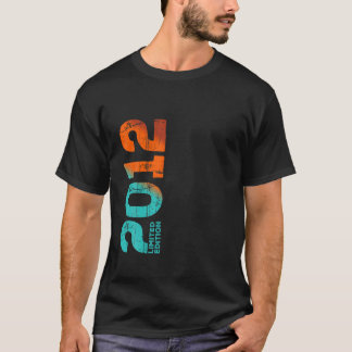 Sinds 2012 Geweldige jaar 2012 Vintage 2012 Retro T-shirt