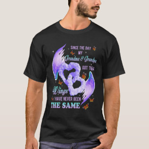 Sinds De Dag Dat Mijn Oma & Opa Hun Vleugels Krege T-shirt