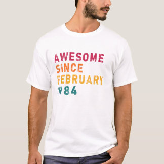 Sinds februari 1984 t-shirt