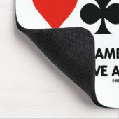 Sinds ik begon met het spelen van Bridge onmogelij Muismat (Hoek)