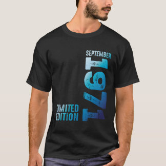 Sinds september 1971 1971 Jaar 1971 1971 1971 T-shirt