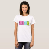 Sindy periodieke lijstnaam shirt (Voorkant volledig)