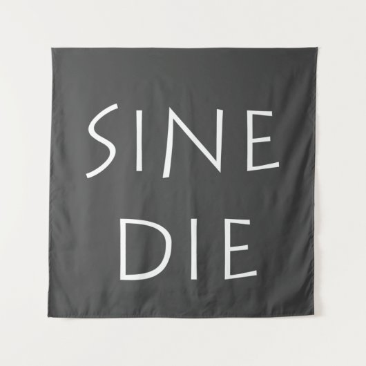 Sine die wandkleed (Voorkant)