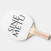 Sine Metu - Without Fear Tafeltennisbatje (Zijkant)