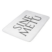 Sine Metu - zonder angst Badmat (Gekanteld)