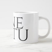 Sine Metu - zonder angst Grote Koffiekop (Rechts)