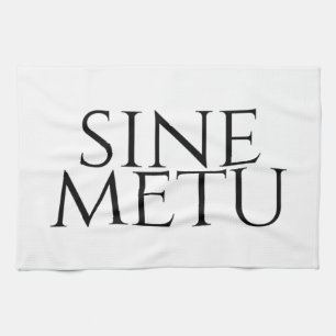 Sine Metu - zonder angst Theedoek