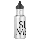 Sine Metu - zonder angst Waterfles (Links)