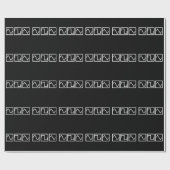 Sine Square Tri Cadeaupapier (Vlak)