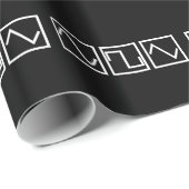 Sine Square Tri Cadeaupapier (Rol Hoek)