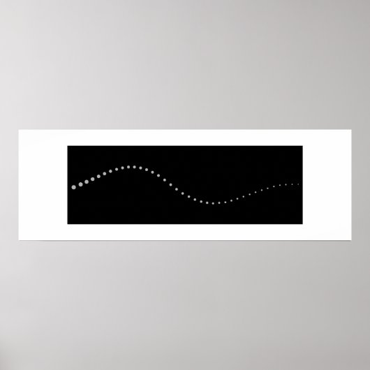 Sine Wave Poster (Voorkant)