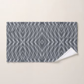 Sine Wave Pulse Signaal Modern Abstracte Kunst Des Bad Handdoek (Handdoek)