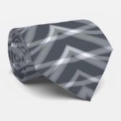 Sine Wave Pulse Signal Moderne Abstracte kunst Stropdas (Opgerold)