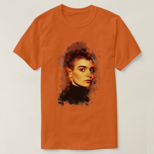 Sinead OConnor Art T-shirt (Design voorkant)