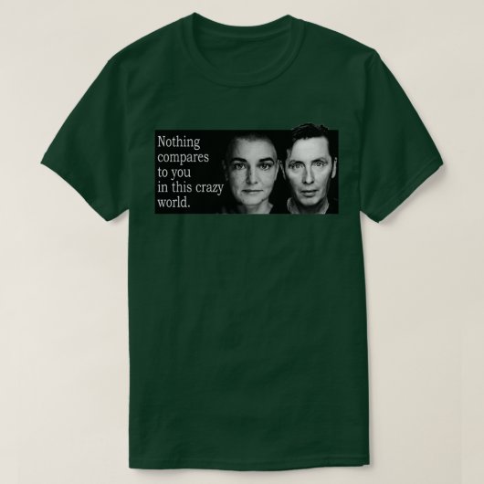 Sinead OConnor en Christy Dignam T-shirt (Design voorkant)