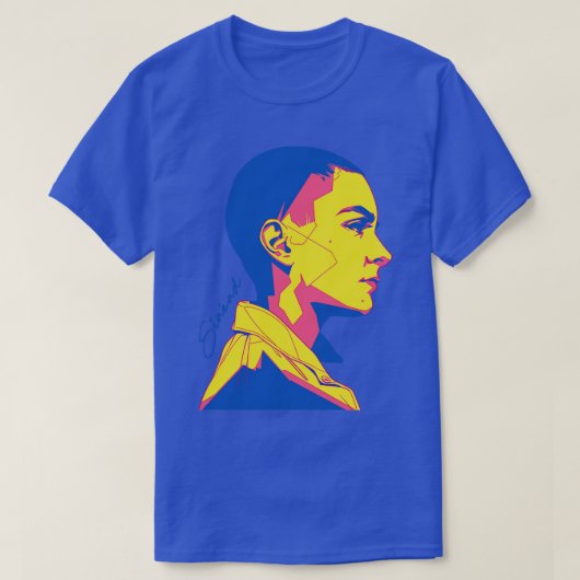 Sinead OConnor Fan Art T-shirt (Design voorkant)