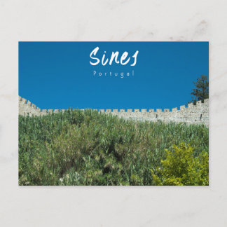 Sines Castle Wall - Portugal Briefkaart