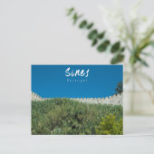 Sines Castle Wall - Portugal Briefkaart (Staand voorkant)