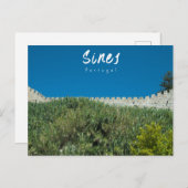 Sines Castle Wall - Portugal Briefkaart (Voorkant / Achterkant)