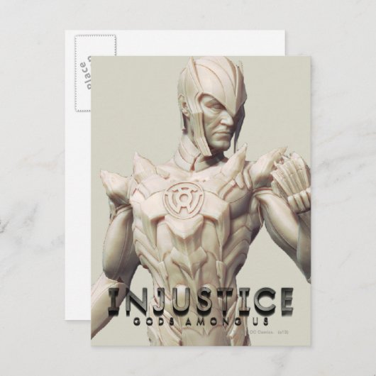 Sinestro Alternate Briefkaart (Voorkant / Achterkant)