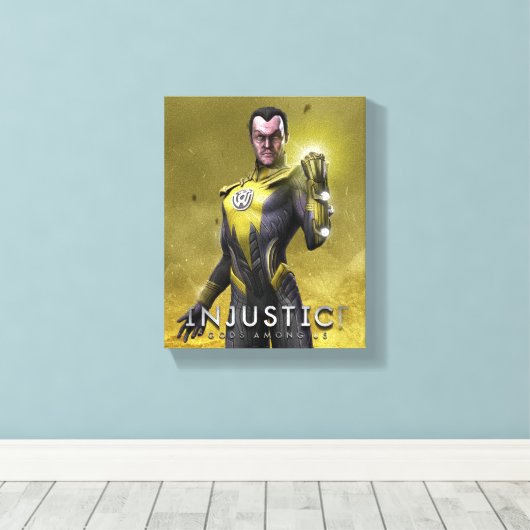 Sinestro Canvas Afdruk (Insitu (Houten vloer))