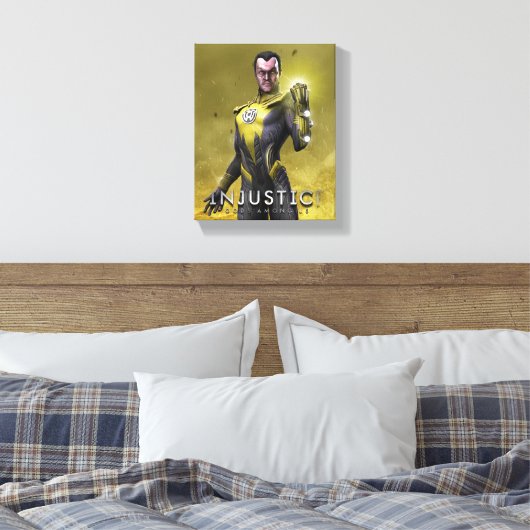 Sinestro Canvas Afdruk (Insitu (Slaapkamer))
