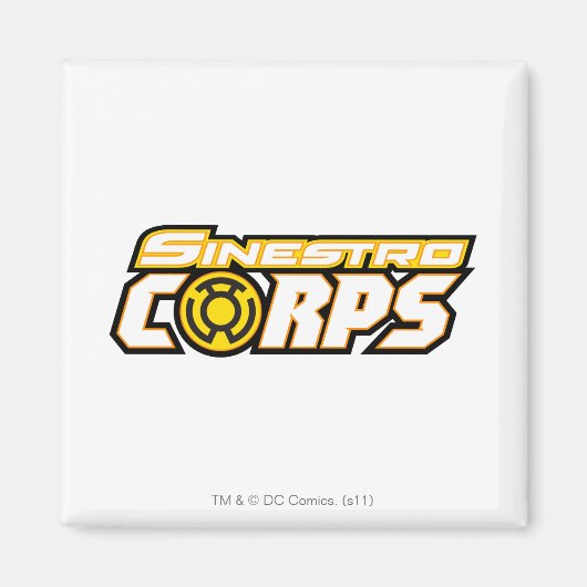 Sinestro Corps Magneet (Voorkant)