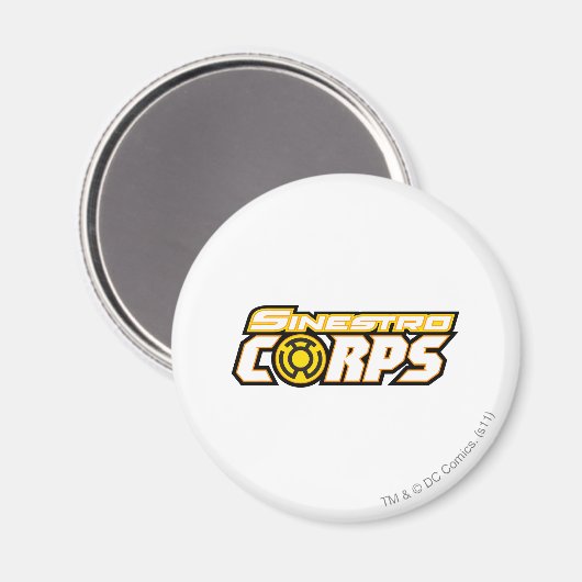 Sinestro Corps Magneet (Voorkant / Achterkant)