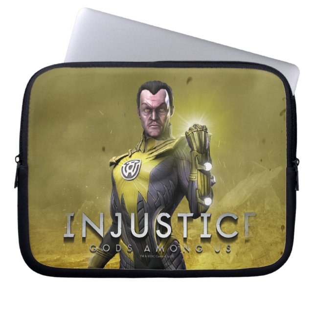 Sinestro Laptop Sleeve (Voorkant)