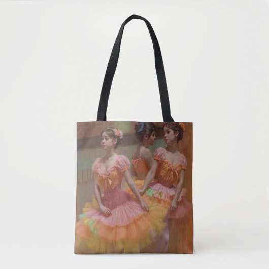 Sinfonía de bailarinas tote bag (Voorkant)