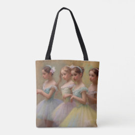 Sinfonía de bailarinas tote bag
