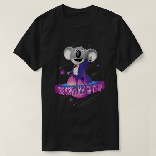 Sing 2 Buster Moon Retro Shooting Stars T-shirt (Design voorkant)