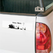 Sing Along Christmas beroemd gemaakt door Carols & Bumpersticker (Op Truck)