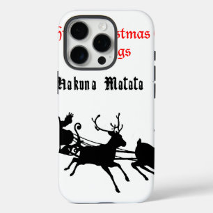 Sing Along Christmas beroemd gemaakt door Carols & iPhone 16 Pro Hoesje