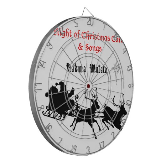 Sing Along Christmas beroemd gemaakt door Carols & Dartbord (Voorkant Links)
