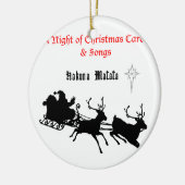 Sing Along Christmas beroemd gemaakt door Carols & Keramisch Ornament (Links)